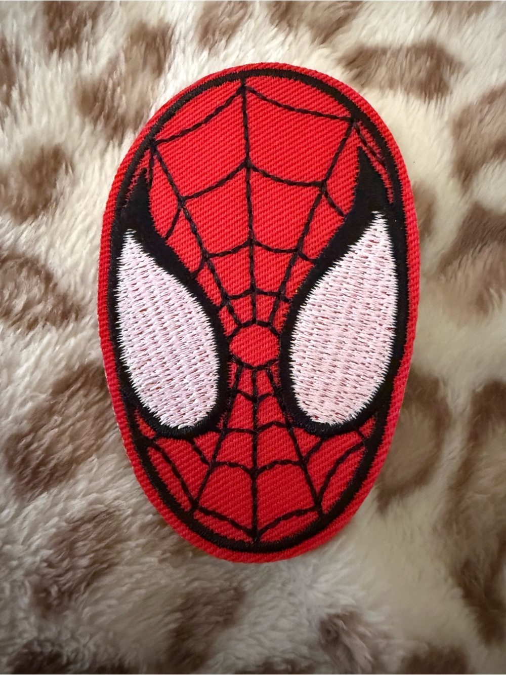Red Spider-Man Embroidered Patch
